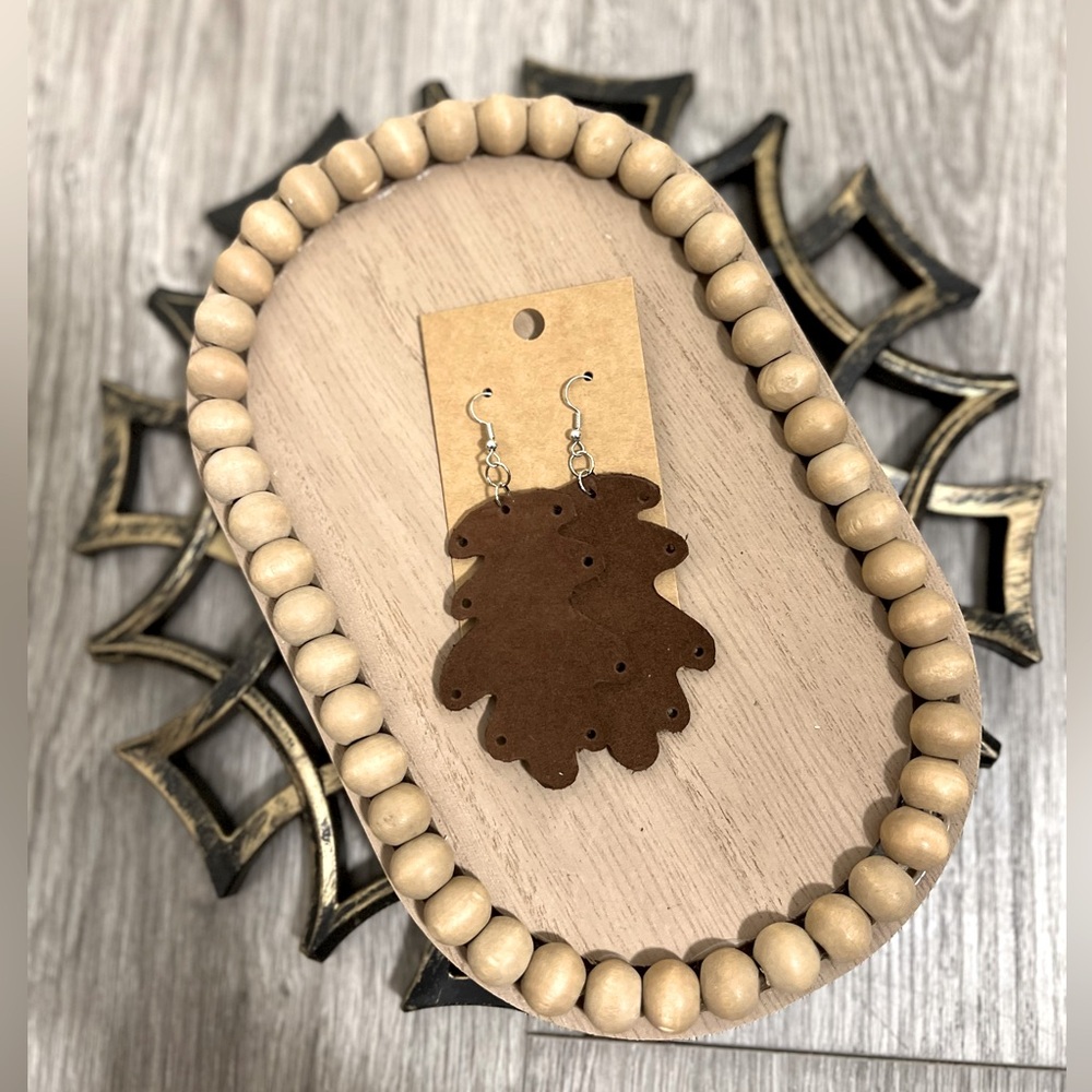 Genuine Leather Earrings